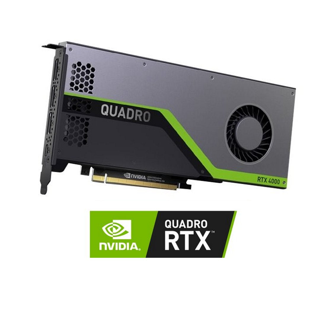 8.0GB NVIDIA Quadro RTX 4000 8K PCI Express Quad videocard