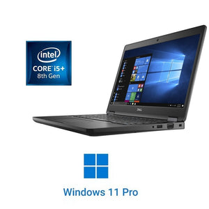 Dell Latitude 5490 Notebook 1.70Ghz-3.60Ghz Intel Core i5-8350 Processor 16GB Ram 256GB SSD Refurbished Windows 11 Pro