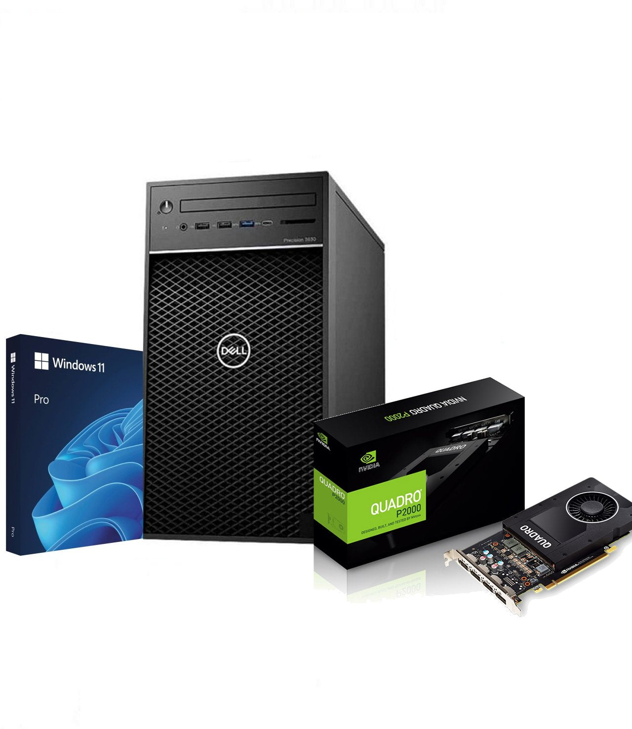 5.0GB NVIDIA Quadro P2000 5K PCI Express Quad videocard