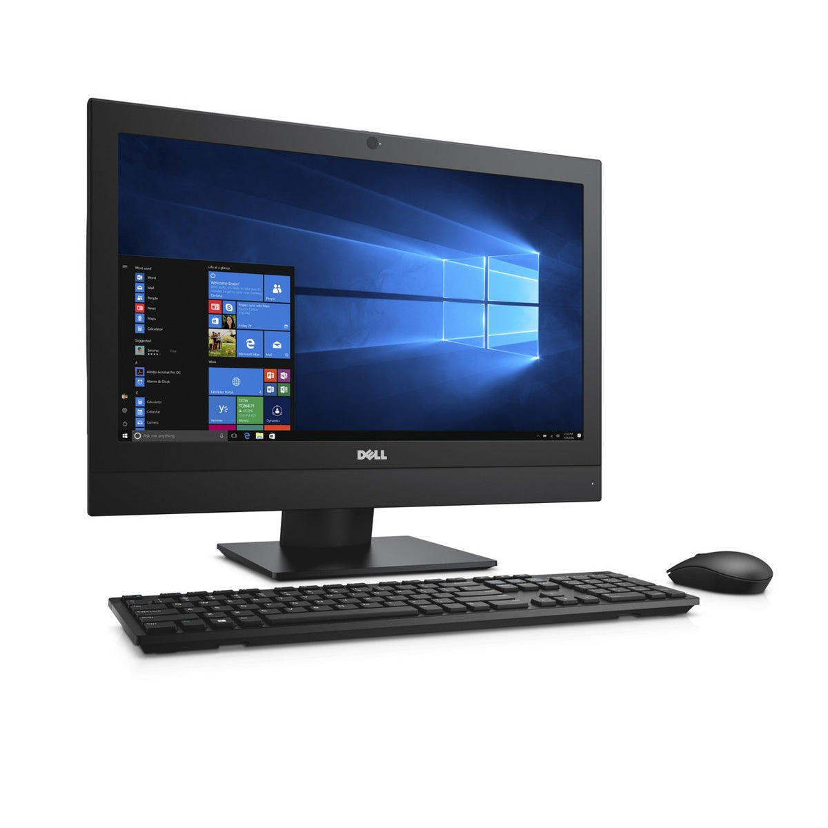 Dell Optiplex 5250 All-In-One 22" LCD 3.40Ghz-3.80Ghz Intel Core i5-7500 Processor 8GB Ram 500GB HD Refurbished Windows 10 Pro