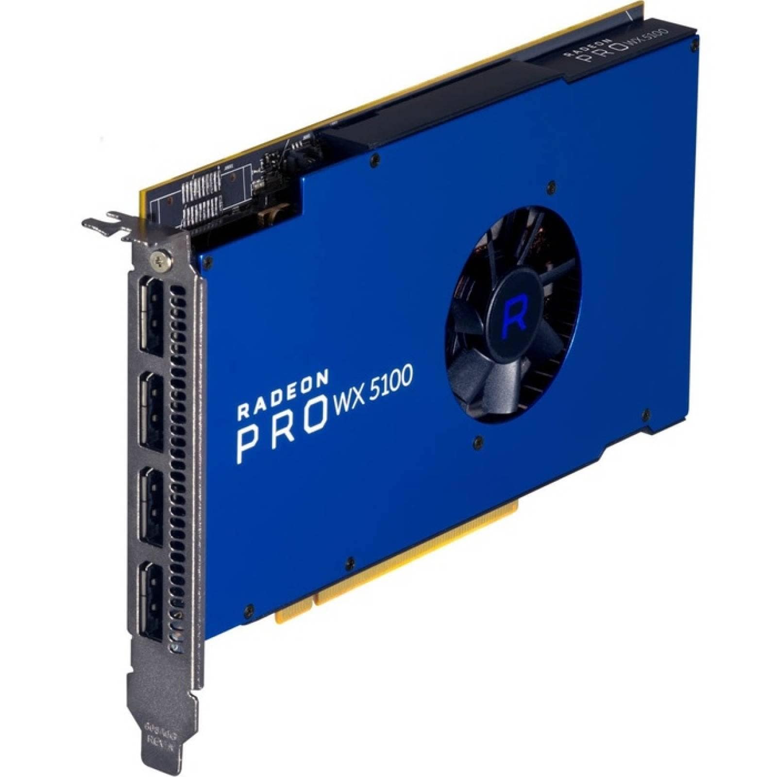 8.0GB AMD Radeon Pro WX-5100 Blue Edition PCI Express Quad Video Card