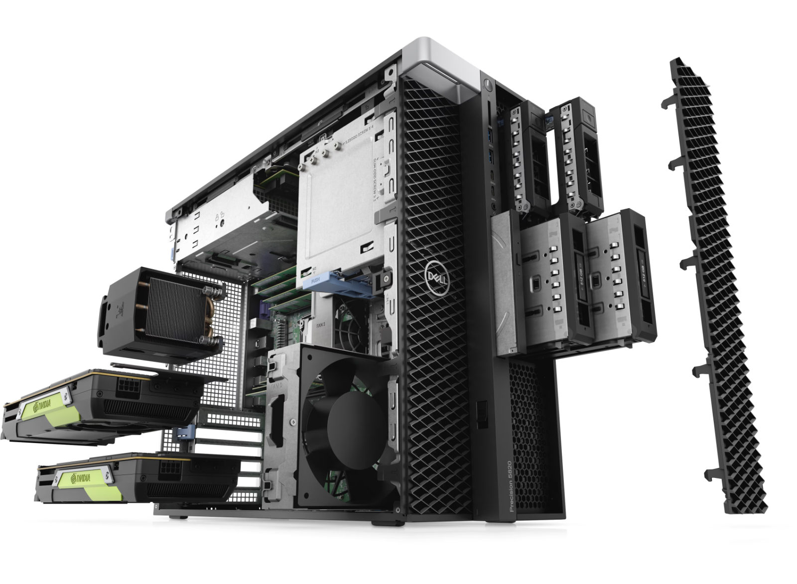 Fast 4.10Ghz/4.60Ghz Intel Dell Precision RTX 5820 Workstation PC 64.0GB 500GB SSD 8.0GB Nvidia RTX-2070-Gaming Edition Quad Windows 11 Pro